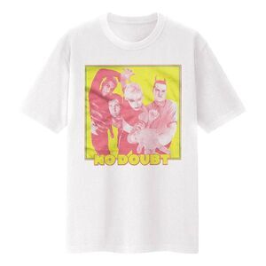 No Doubt Unisex Adult Photograph Cotton T-Shirt / White
